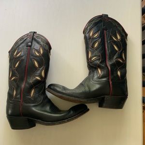 Ralph Lauren Cowboy Boots size 10